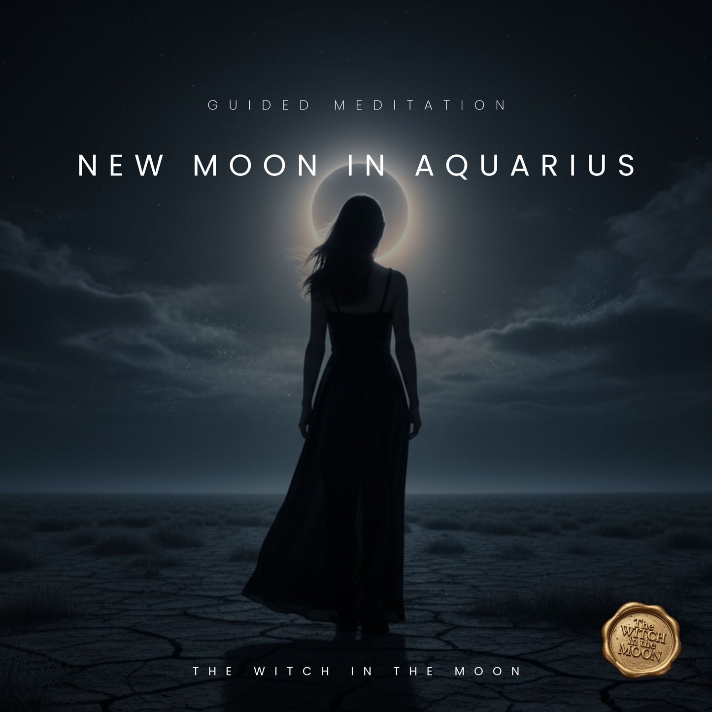 New Moon in Aquarius & Solar Eclipse Guided Meditation | Manifestation For Powerful New Beginnings