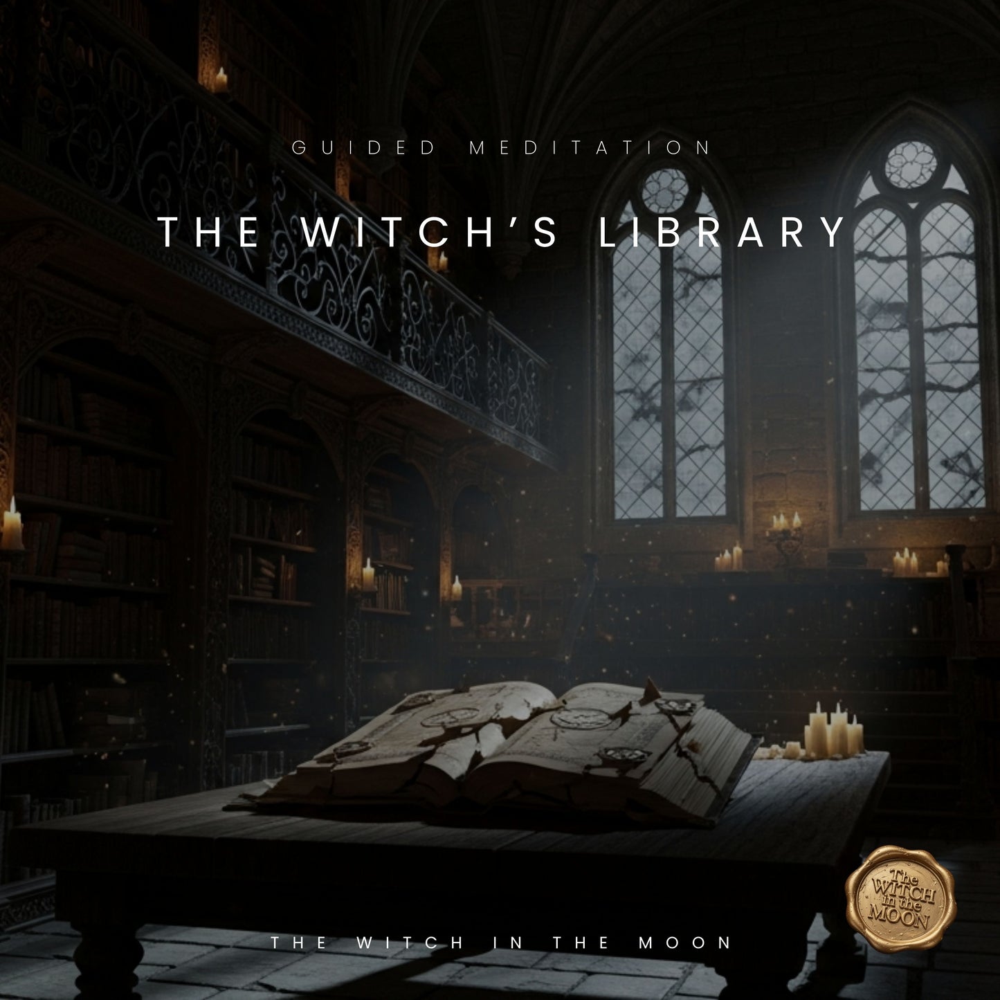 The Witch’s Library Guided Meditation | When the Pages Turn For Inner Wisdom Intuition Deep Calm