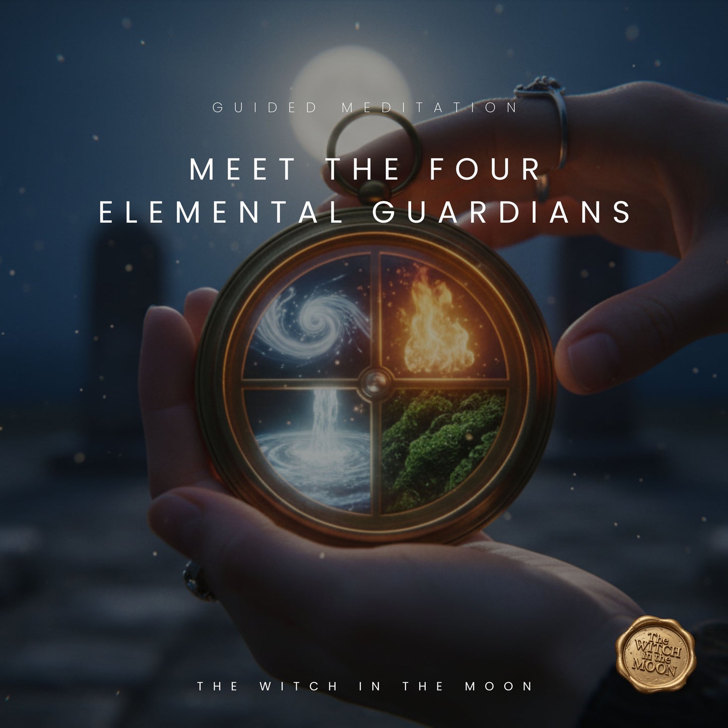Meet the Four Elemental Guardians | A Witch’s Compass Guided Meditation (Air, Fire, Water, Earth)