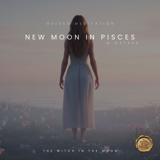 New Moon in Pisces & Ostara Guided Meditation | Manifest New Beginnings, Intuition & Renewal