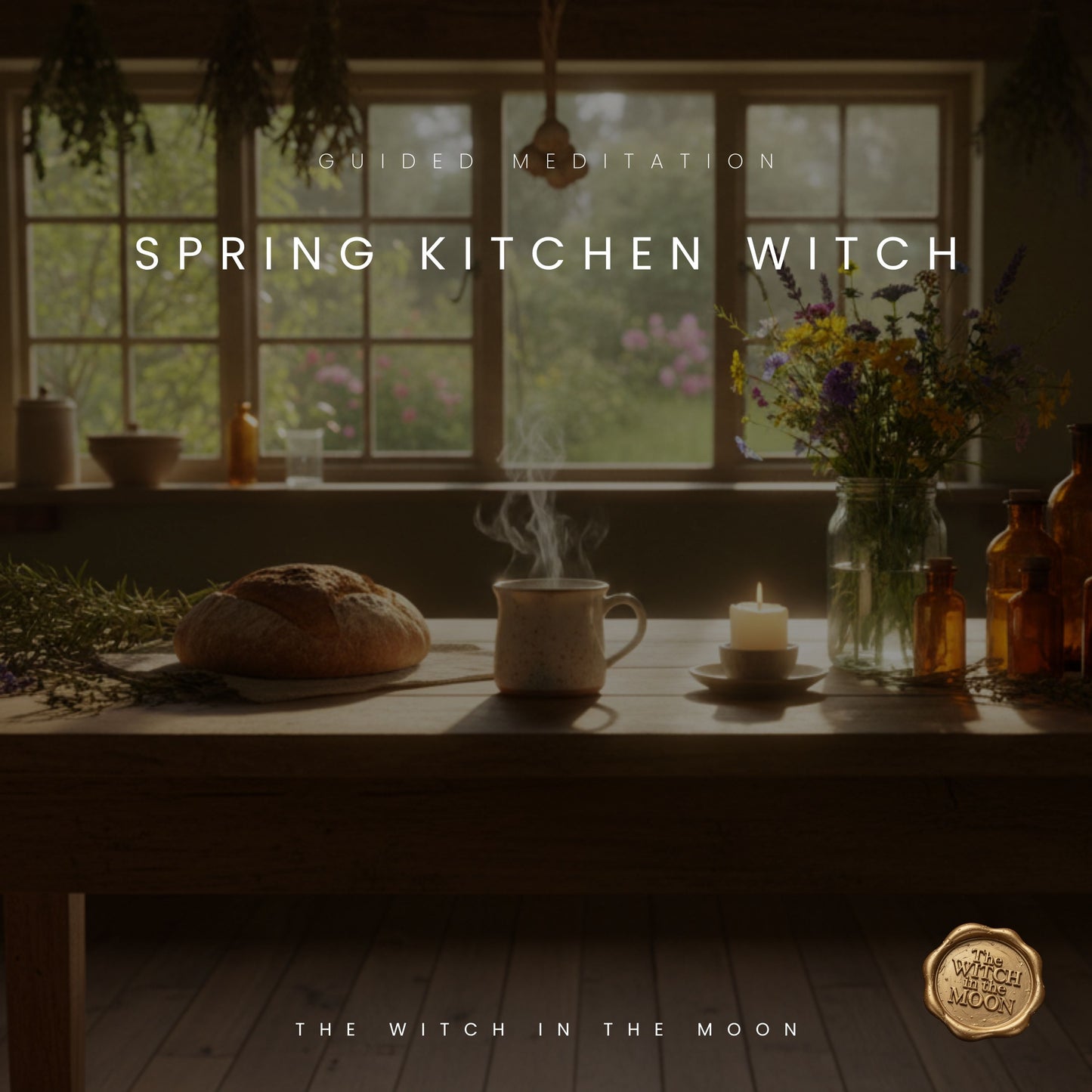 Spring Kitchen Witch Meditation | Witch Energy, Hearth Magic & Spring Calm for Peace & Grounding