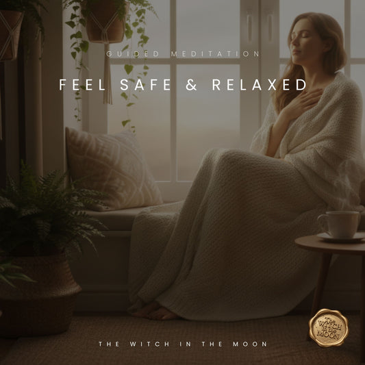 Feel Safe & Relaxed Meditation & Ritual | Anxiety Relief & Bring Calm Gentle Guided Breathing to Feel Safe & Relaxed