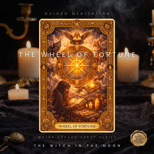 Wheel of Fortune Meditation& Ritual | Trust Change & Divine Timing Major Arcana Series 11/22