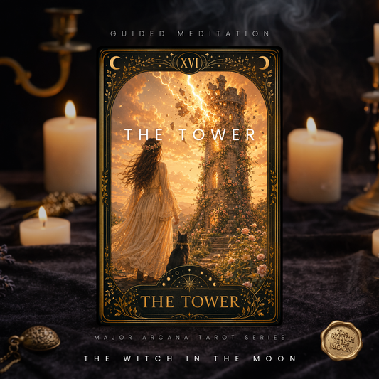 The Tower Meditation & Ritual | Release, Rebuild & Trust the Clearing Major Arcana Tarot