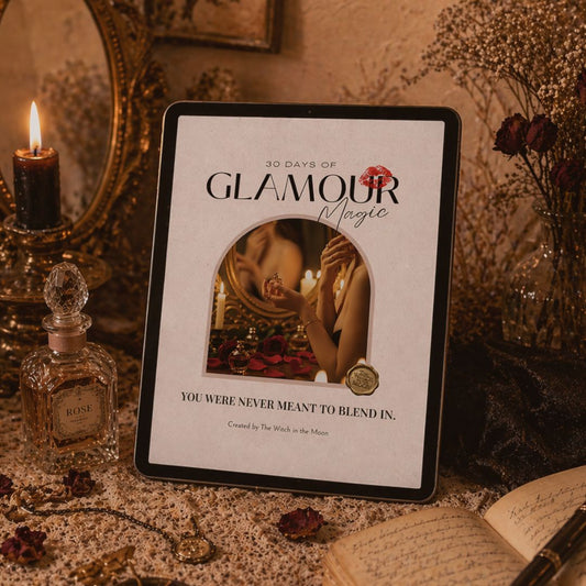 30 Days of Glamour Magic Pages | Guided Journey into Radiance, Confidence & Enchantment Magic