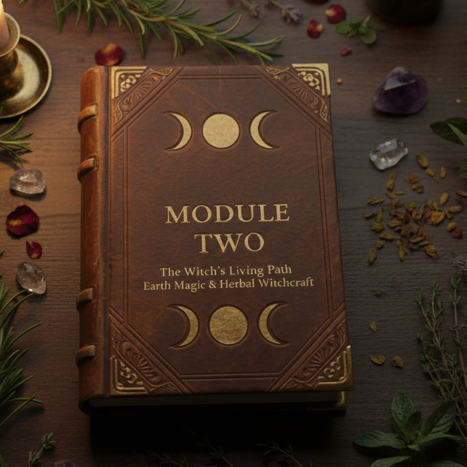 The Witch's Living Path Module Two: Earth Magic & Herbal Witchcraft